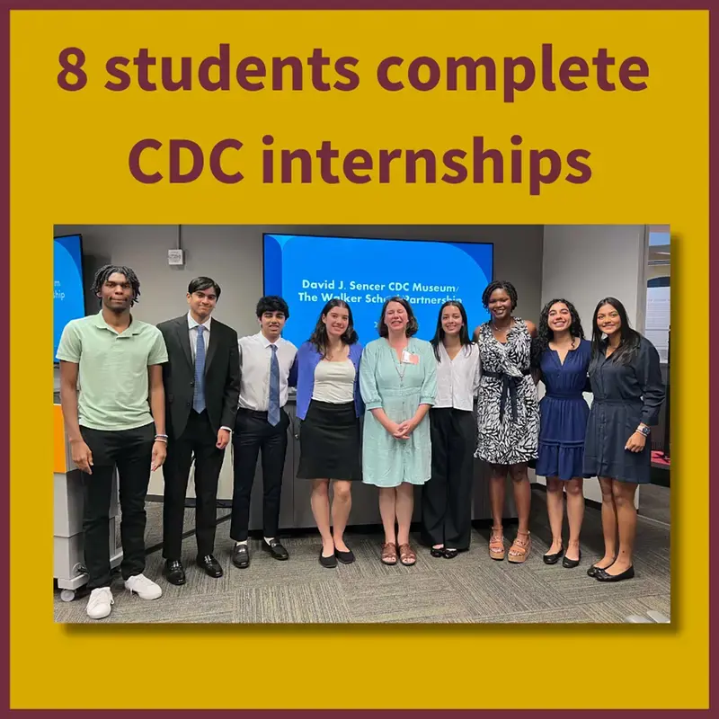 8 Students Complete CDC Internships